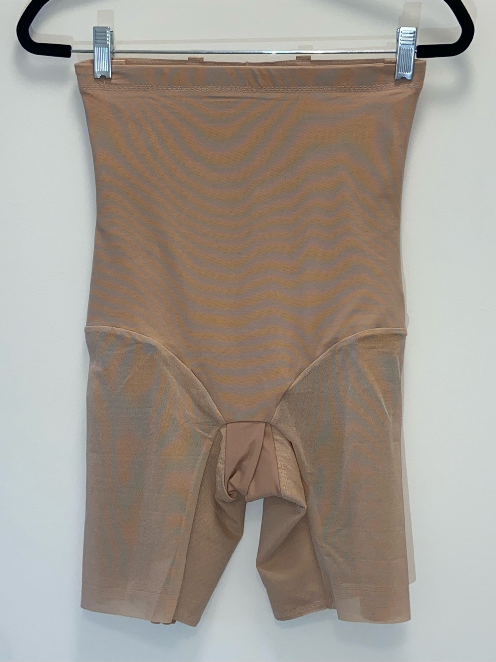 Honeylove HighWaist Nude Superpower High Compression Open Gusset Shaping Shorts